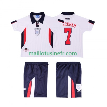 Maillot de Foot Angleterre Beckham 7 Domicile Retro 1998 - Enfant Maillot de Foot Angleterre Beckham 7 Domicile Retro 1998 - Enfant